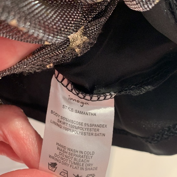 Excellent condition - Imoga girls star multi layered skirt dress - size 12 - Picture 6 of 8